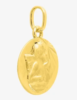 Pendentif ange or jaune 750 ‰ 15 x 18 mm SO OR