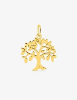 Pendentif arbre de vie plaqué or SO OR