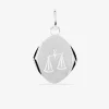 Pendentif balance en argent 925‰ rhodié SO OR