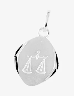 Pendentif balance en argent 925‰ rhodié SO OR