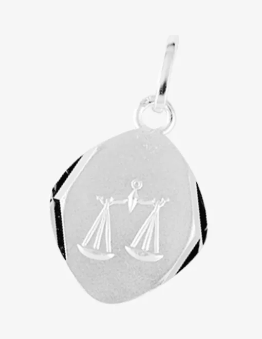 Pendentif balance en argent 925‰ rhodié SO OR