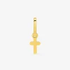 Pendentif breloque croix en or jaune 375 ‰ SO OR