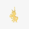 Pendentif breloque licorne en plaqué or SO OR