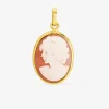 Pendentif camée en or 750‰ SO OR