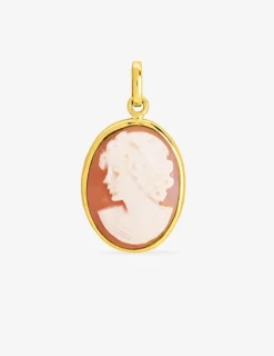 Pendentif camée en or 750‰ SO OR