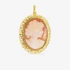 Pendentif camée en or jaune 750‰ SO OR