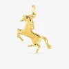 Pendentif cheval or jaune 750 ‰ SO OR