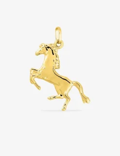 Pendentif cheval or jaune 750 ‰ SO OR