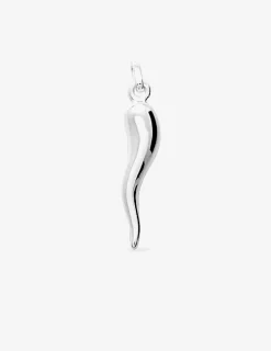 Pendentif corne d'abondance argent 925‰ rhodié SO OR