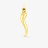Pendentif corne italienne en or jaune 375 ‰ SO OR