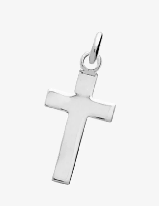 Pendentif croix 18 x 11 mm argent 925‰ rhodié SO OR