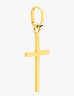 Pendentif croix 16 x 10 mm or jaune 375‰ SO OR