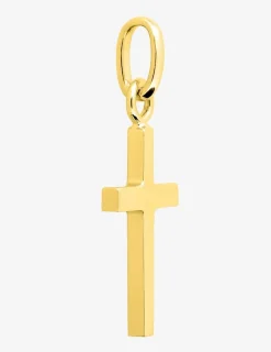 Pendentif croix 15 x 10 mm or jaune 375‰ SO OR