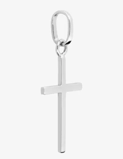 Pendentif croix en or blanc 375 ‰ SO OR