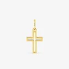 Pendentif croix en or jaune 375 ‰ SO OR