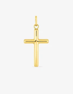 Pendentif croix en or jaune 375 ‰ SO OR