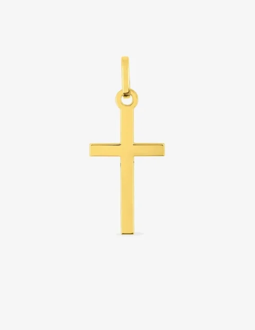 Pendentif croix en or jaune 375 ‰ SO OR