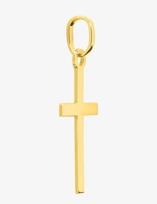 Pendentif croix en or jaune 375 ‰ SO OR