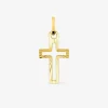 Pendentif croix en or jaune 375 ‰ SO OR