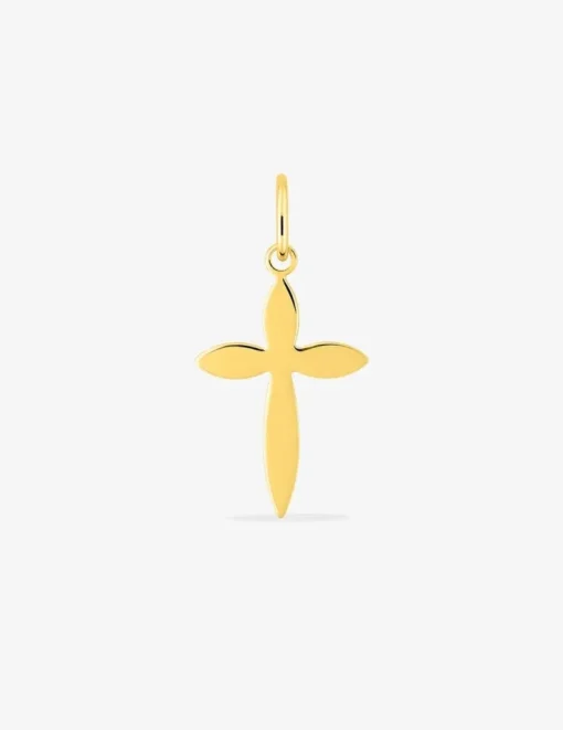 Pendentif croix en or jaune 375 ‰ SO OR