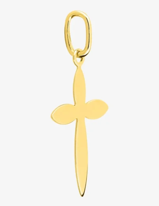 Pendentif croix en or jaune 375 ‰ SO OR
