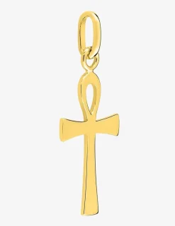Pendentif croix égyptienne plaqué or SO OR
