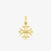Pendentif croix occitane plaqué or SO OR