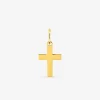 Pendentif croix or 375 ‰ jaune SO OR