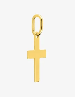 Pendentif croix or 375 ‰ jaune SO OR