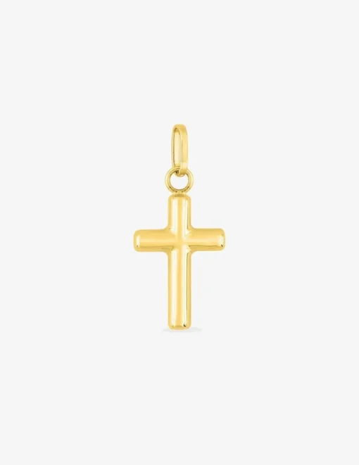 Pendentif croix or jaune 750 ‰ 0,5 x 15 mm SO OR