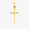 Pendentif croix or jaune 750 ‰ 10 x 20 mm SO OR