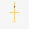 Pendentif croix or jaune 750 ‰ 12 x 25 mm SO OR
