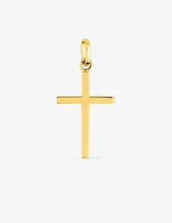 Pendentif croix or jaune 750 ‰ 12 x 25 mm SO OR