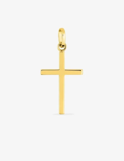 Pendentif croix or jaune 750 ‰ 12 x 25 mm SO OR