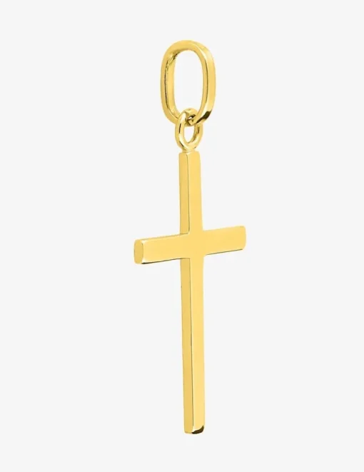 Pendentif croix or jaune 750 ‰ 12 x 25 mm SO OR