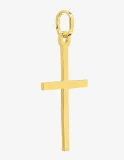 Pendentif croix or jaune 750 ‰ dimensions 13 x 28 mm SO OR