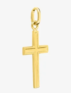 Pendentif croix or jaune 750 ‰ 14 x 27 mm SO OR