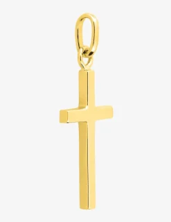 Pendentif croix or jaune 750 ‰ 13 x 28 mm SO OR