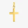 Pendentif croix or jaune 750 ‰ dimensions 15 x 25 mm SO OR