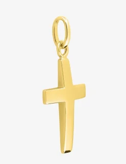 Pendentif croix or jaune 750 ‰ dimensions 15 x 25 mm SO OR