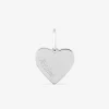 Pendentif cœur argent rhodié 925 ‰ gravé " Je t'aime " SO OR