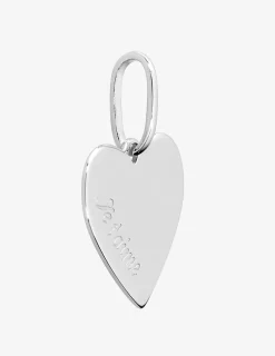 Pendentif cœur argent rhodié 925 ‰ gravé " Je t'aime " SO OR