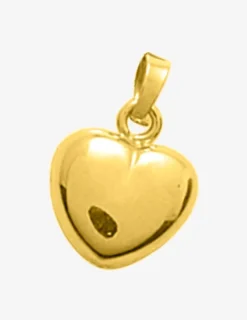 Pendentif cœur bombé or jaune 750 ‰ 10 x 20 mm SO OR