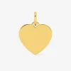 Pendentif cœur or jaune 750 ‰ SO OR