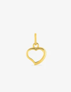 Pendentif cœur évidé or jaune 750 ‰ SO OR