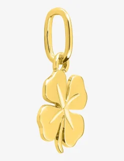 Pendentif en or jaune 375 ‰, motif trèfle SO OR