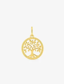 Pendentif fantaisie arbre de vie or jaune 750 ‰ SO OR