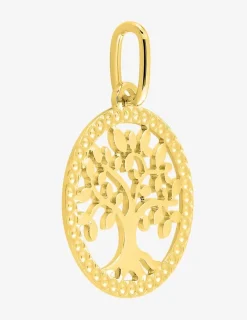 Pendentif fantaisie arbre de vie or jaune 750 ‰ SO OR