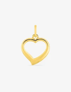 Pendentif fantaisie cœur évidé or jaune 750 ‰ SO OR