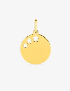 Pendentif fantaisie étoiles or jaune 750 ‰ SO OR